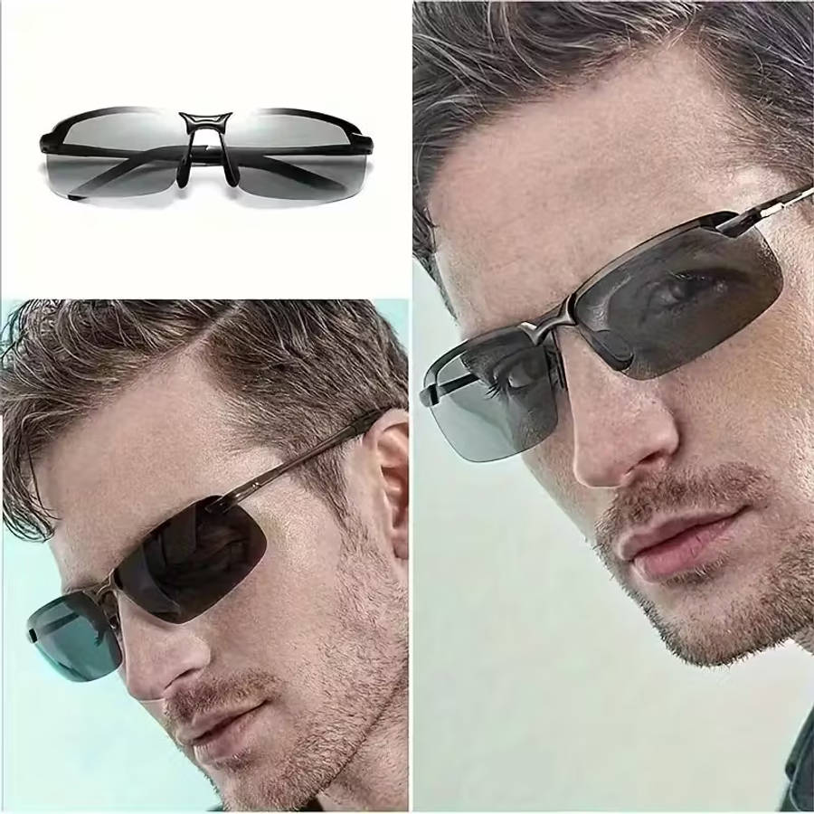Suitable For Day And Night Fashion Glasses - Durable PC Frame And Lenses