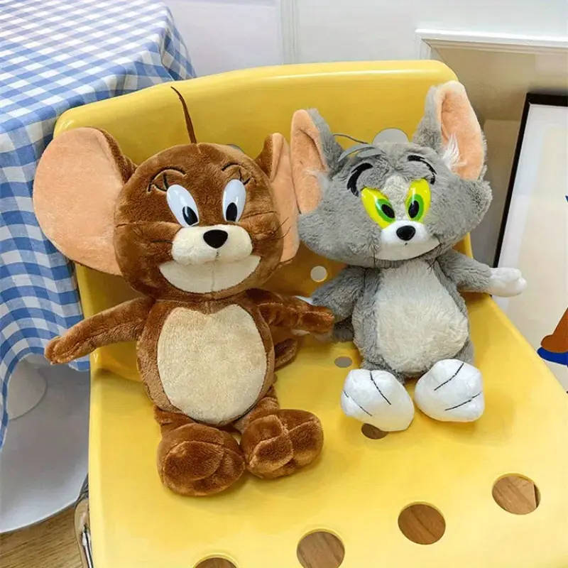 2-Piece Tom and Jerry Plush Doll Set