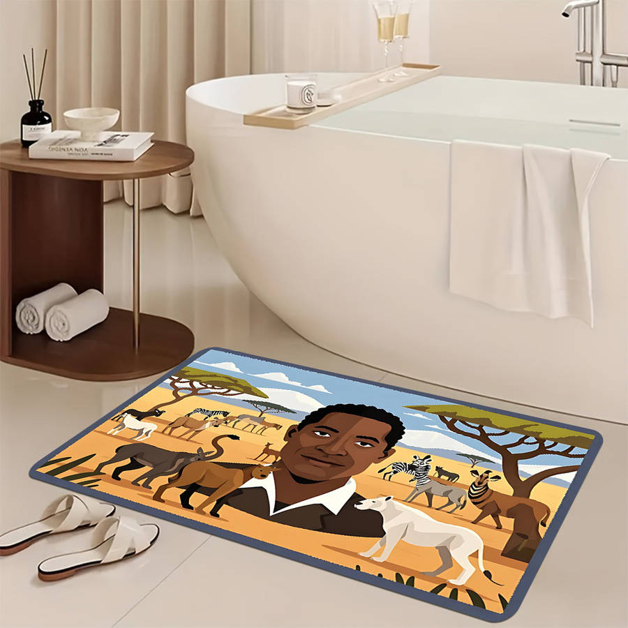 1Pc 19.69x31.50inch 50x80cm Floor Mat