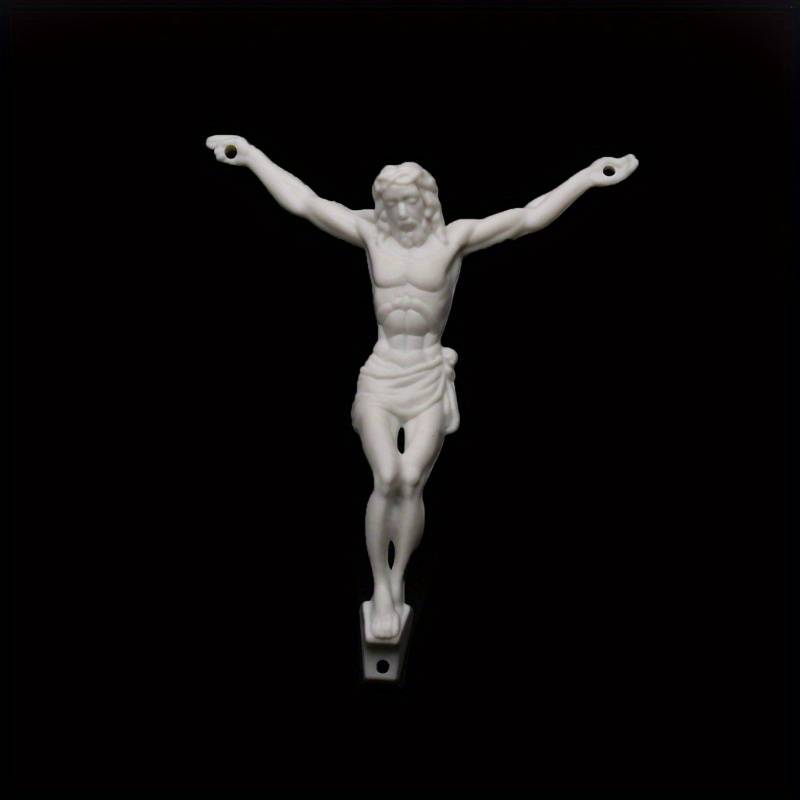 1 Piece White Jesus Theme Pendant