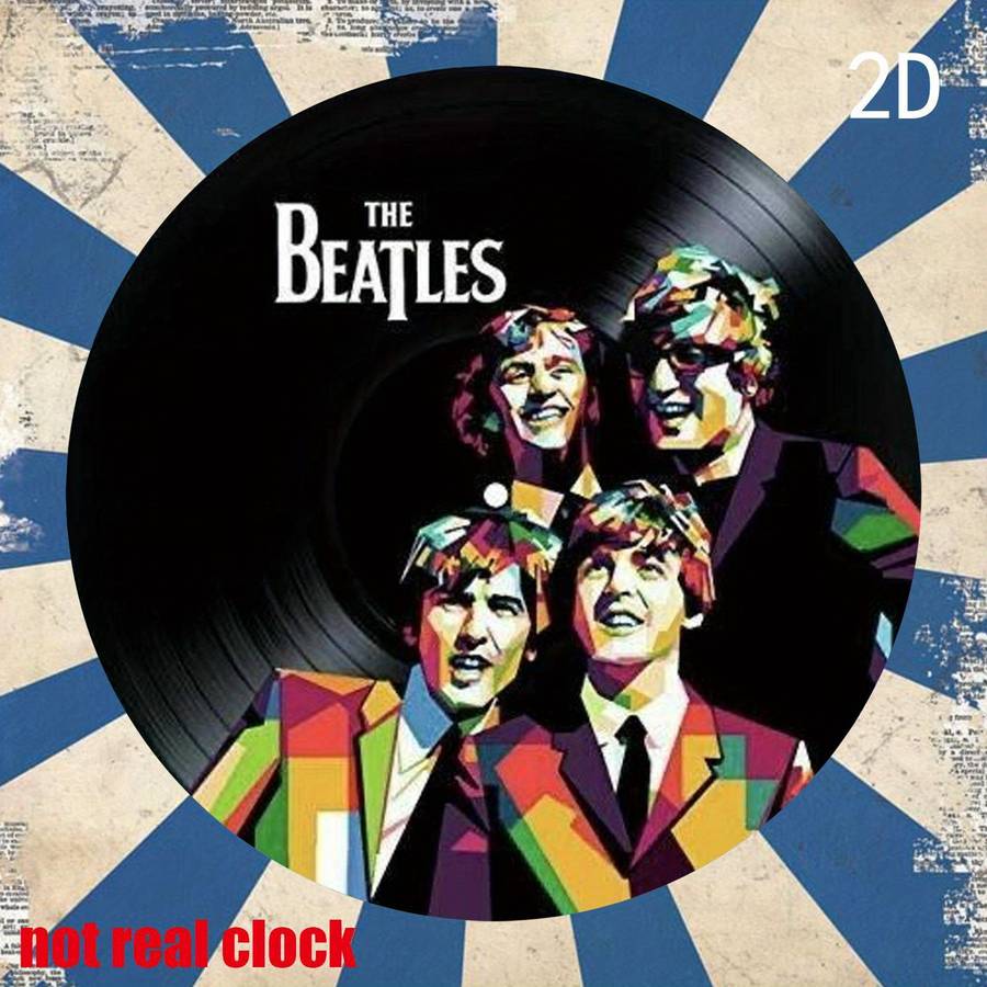 1pc  19.81x19.81cm Round Aluminum Wall Art 2D Flat Print Durable Metal Signs Unique Design E