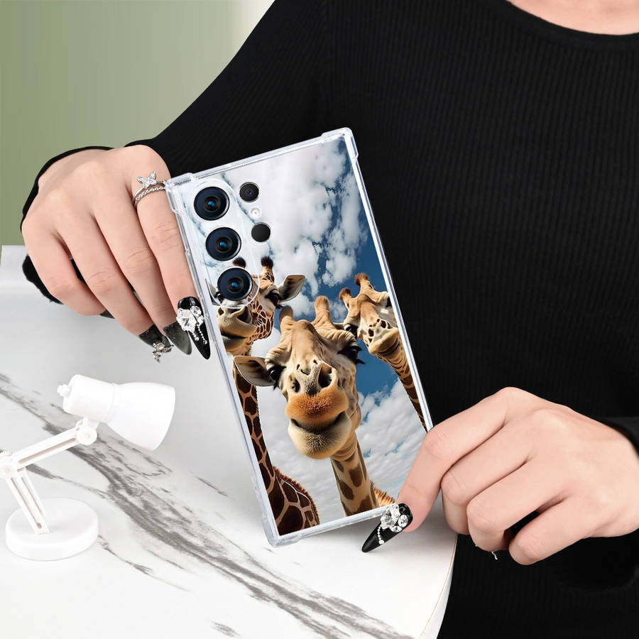 1pc Transparent For Samsung Samsung Galaxy S23 Phone Cases
