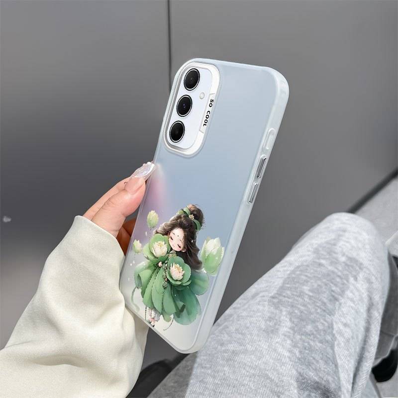 1pc White For Samsung Galaxy A16 5G Phone Cases