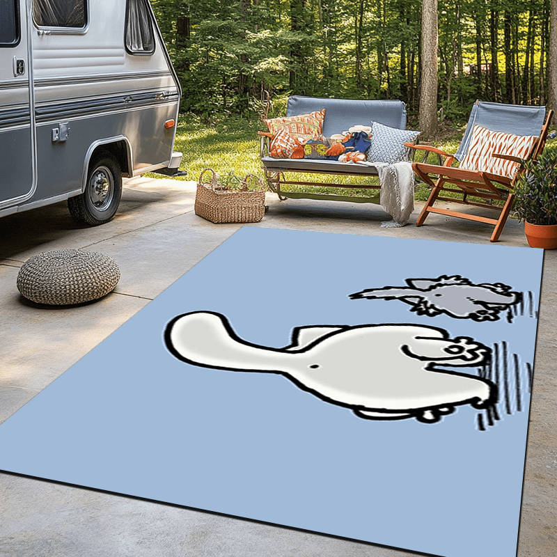 1Pc 60x90cm 23.62x35.43inch Floor Mat