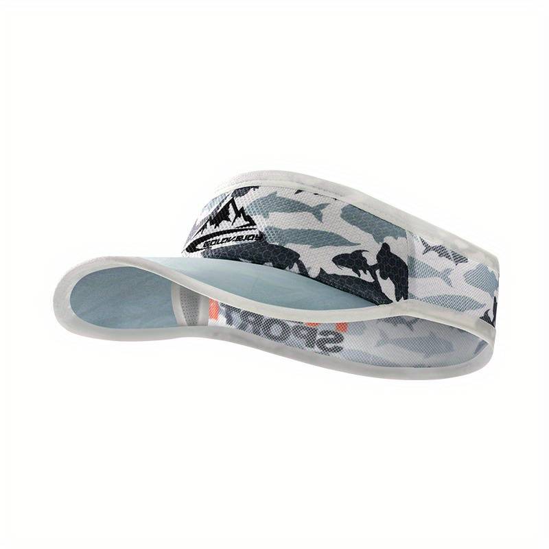 1pc Breathable Camouflage Fishing Hat Sun Protection Sweat-Absorbing Quick-Drying Ideal for R