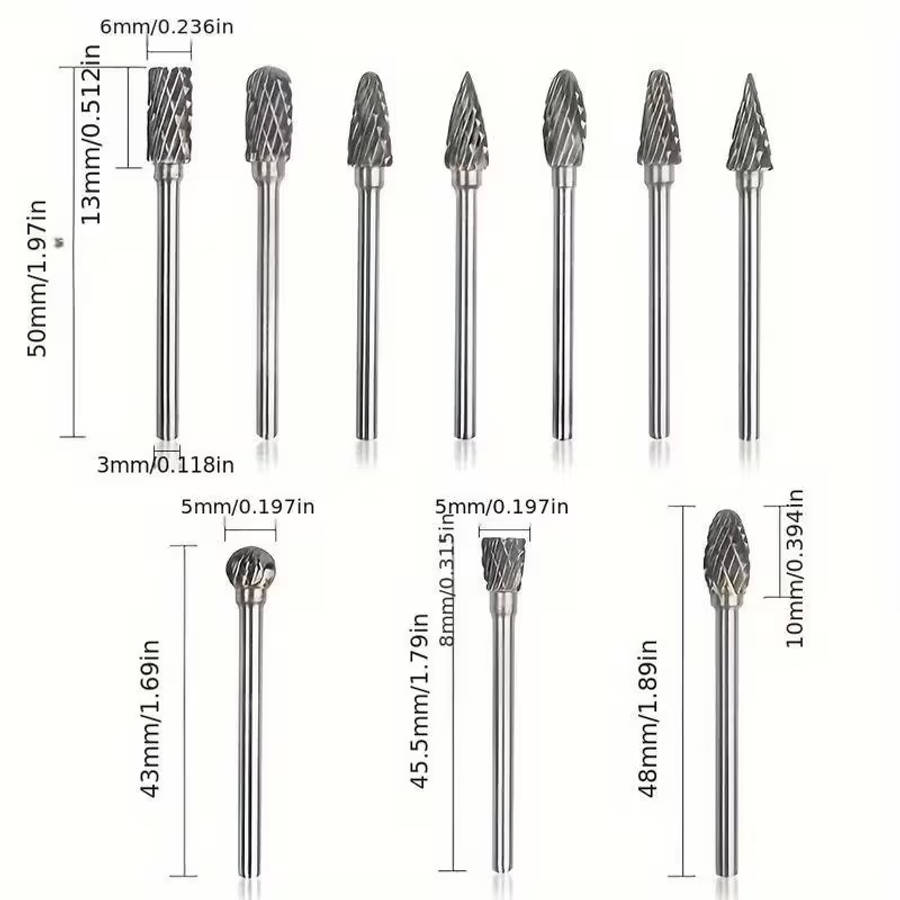 10pcs Router Bit Set