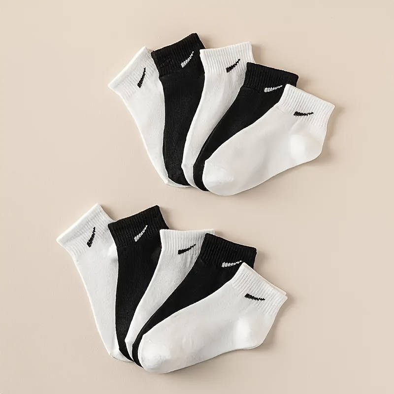 Sock Black   10 Pairs  One Size