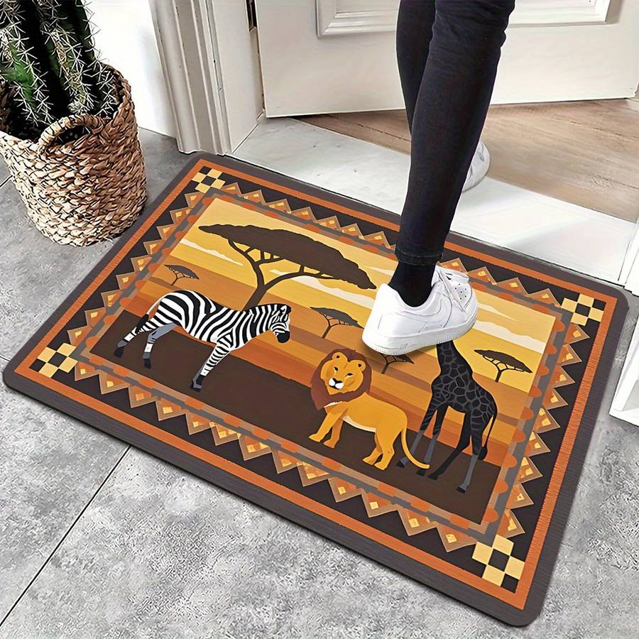 1Pc 23.62x35.43inch 60x90cm Floor Mat