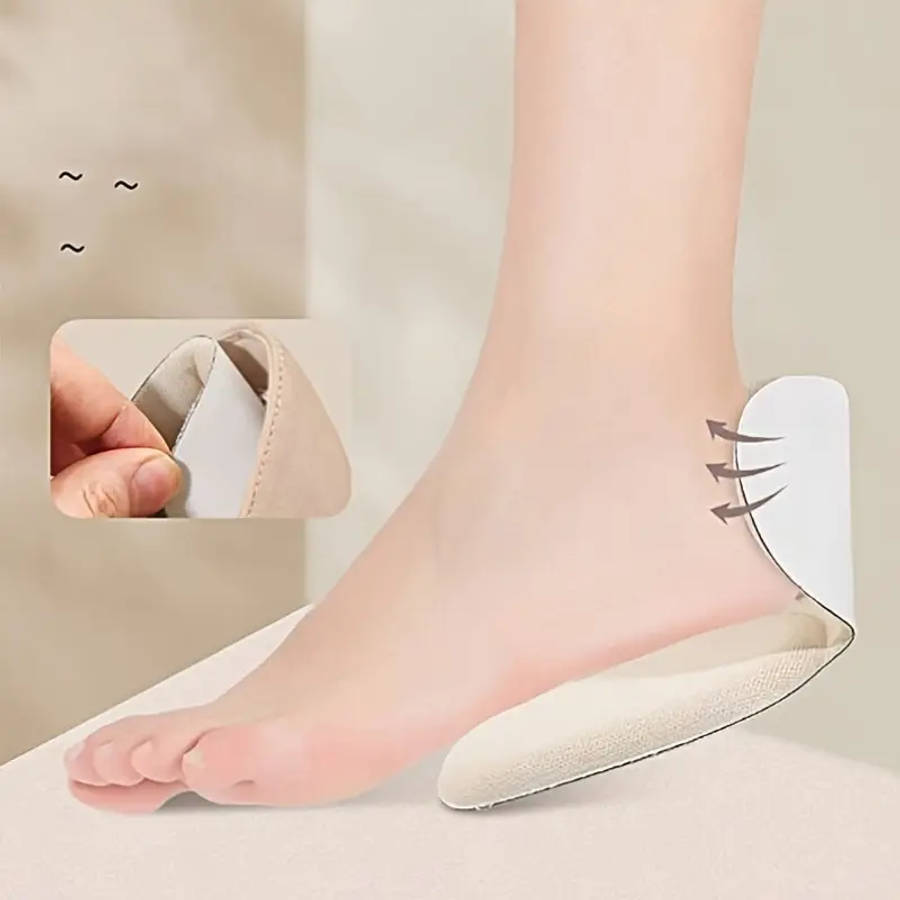 2pcs Memory Foam T-Shaped High Heel Insoles