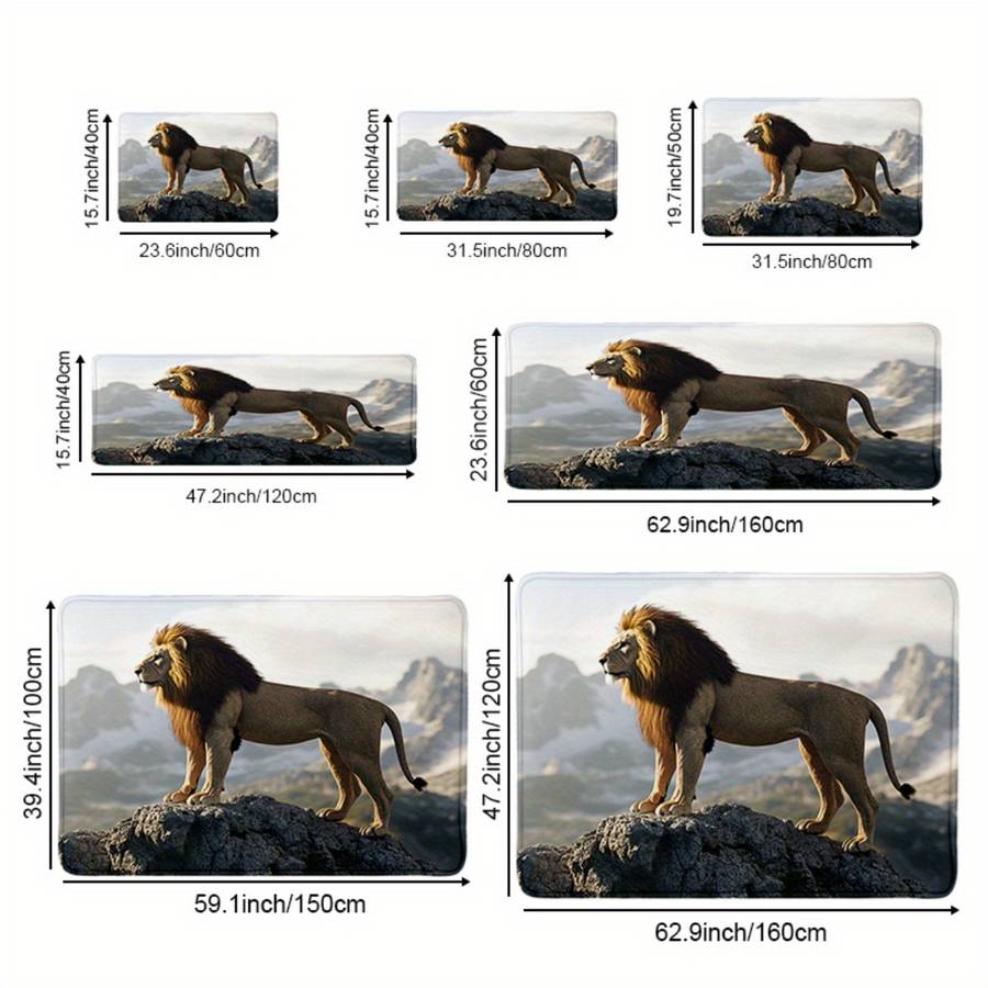 1Pc 50x8cm Floor Mat