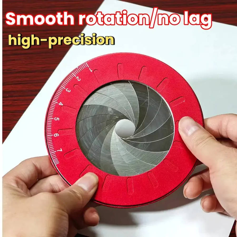 Brass Adjustable Compass And Punch Tool