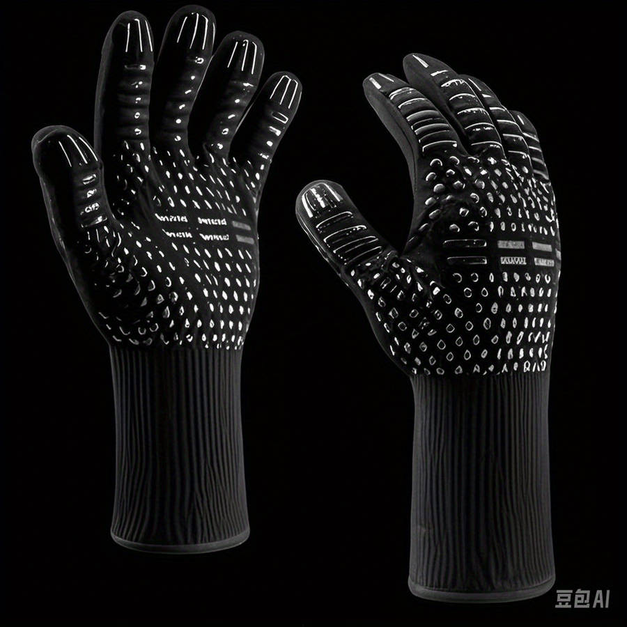 Non-Slip Strong Durable. RV Kitchen Home Kitchenware Accessories Non-Slip Grill Gloves for
