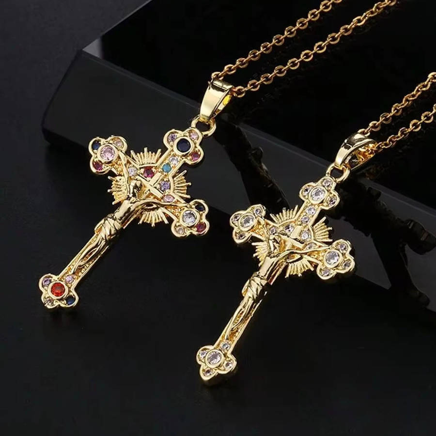 1 Piece AXL40062 Jesus Theme Pendant