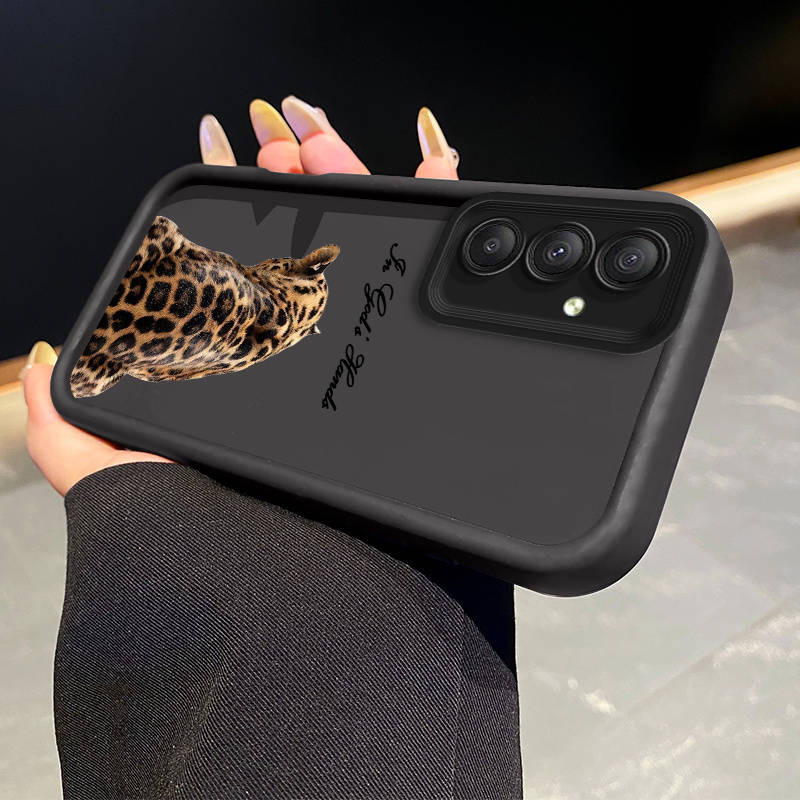 1pc Black For Samsung Galaxy M05 Phone Cases