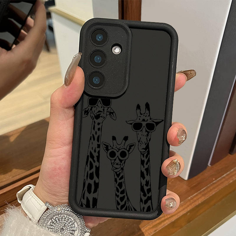 1pc Black For Samsung Galaxy A13 Phone Cases