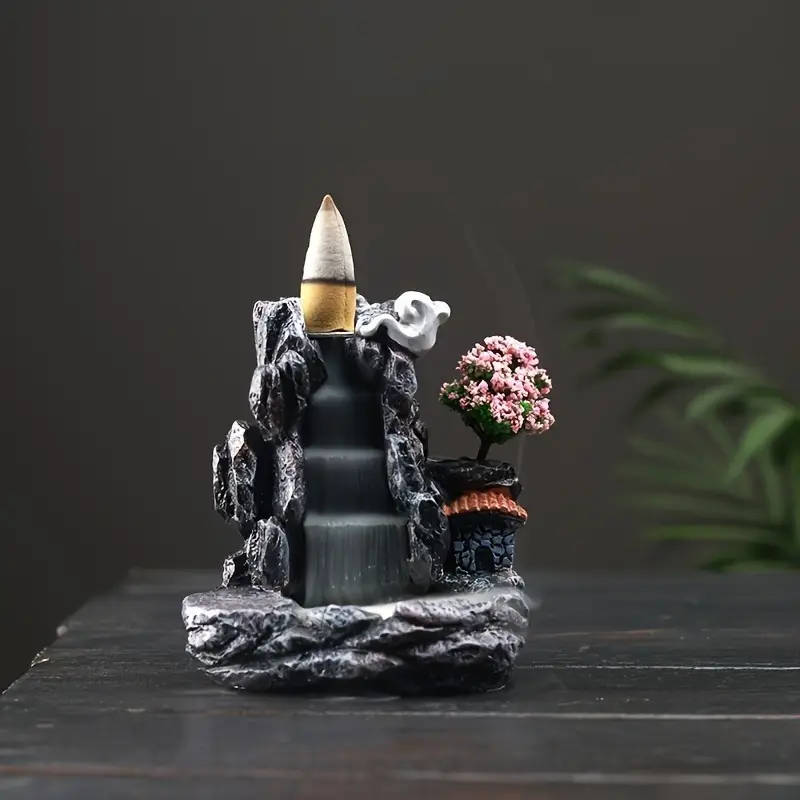 1 Piece Of Elegant Handmade Resin Incense Burner