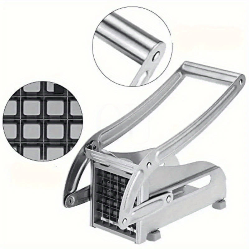 1pc Stainless Steel Fruit Knife Vegetable Knife French Fry Knife Potato Slicer Vegetable Choppe