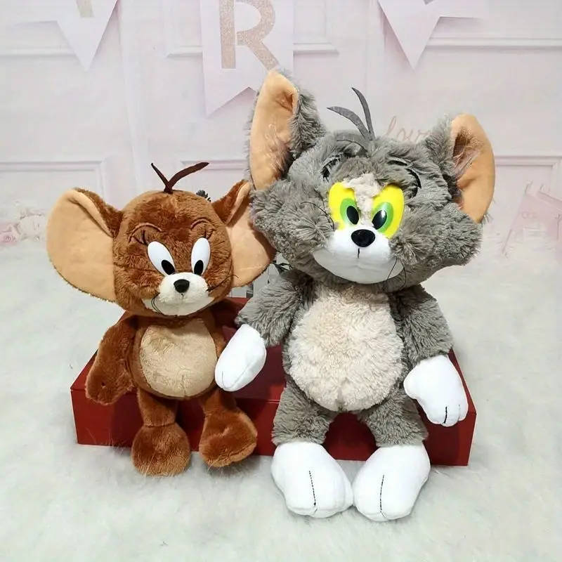 2-Piece Tom and Jerry Plush Doll Set