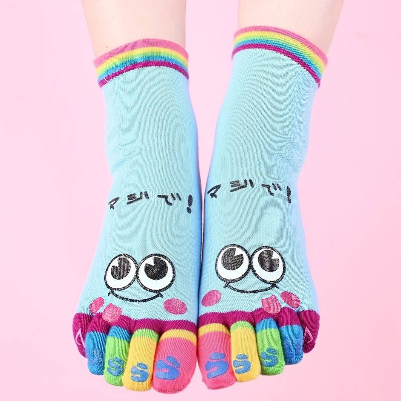 1 Pair Sky Blue One Size Socks