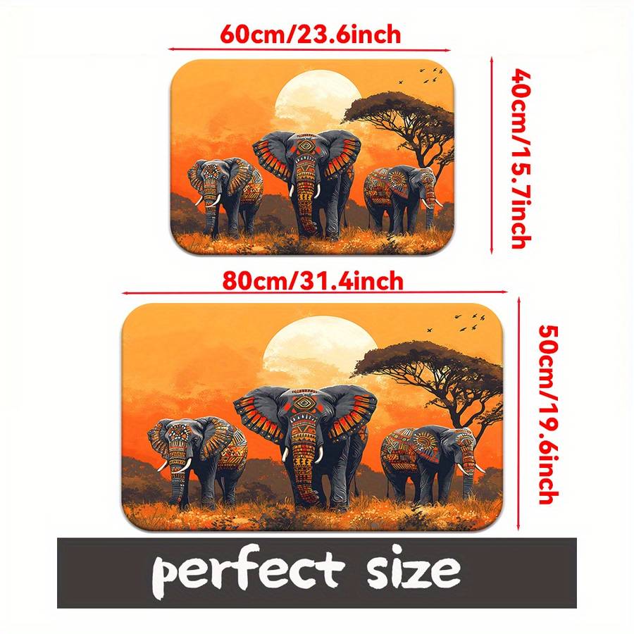 1Pc 50x80cm 19x31inch Floor Mat