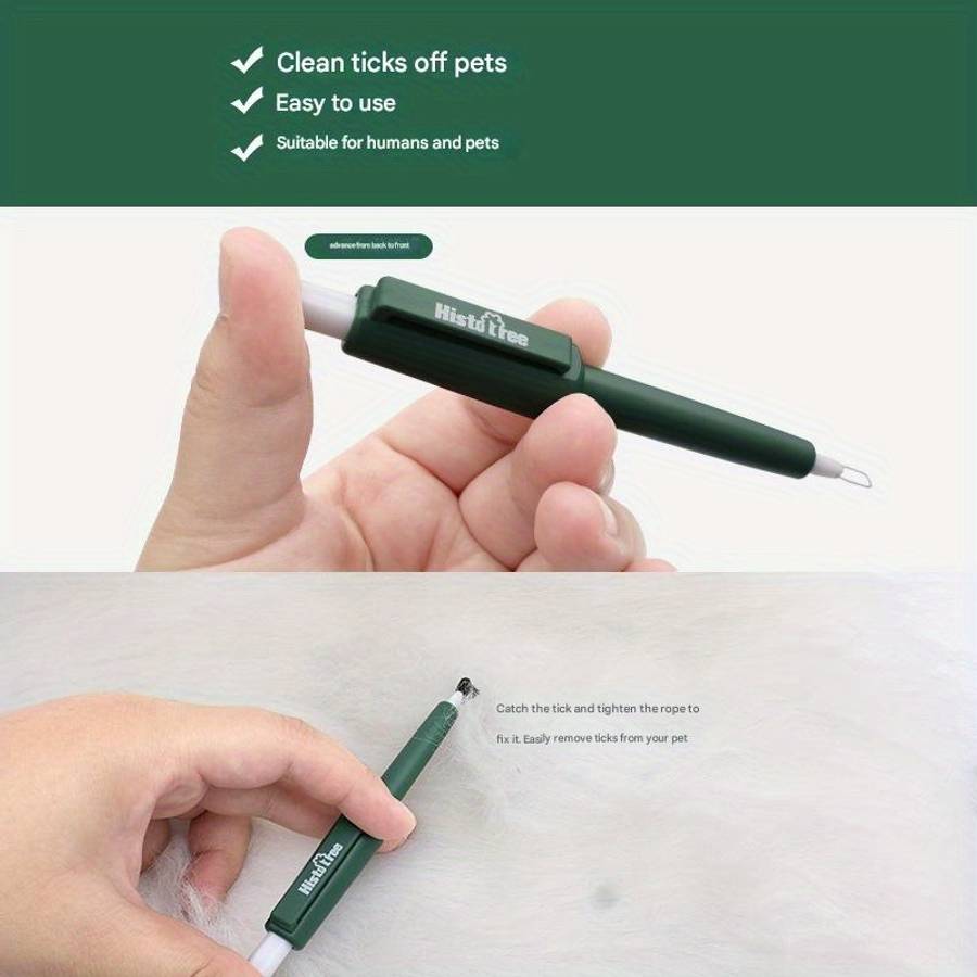 Olive Green Bug Catcher Pet Comb