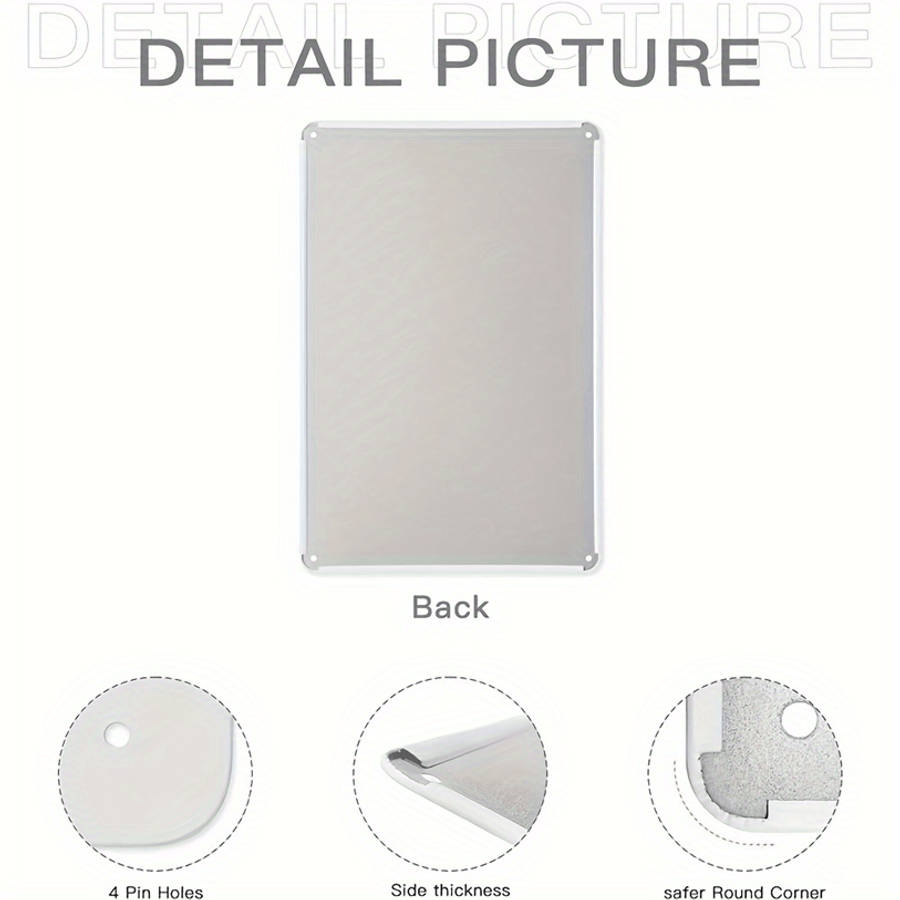 2D Flat 2D Iron Sheet Painting 20.07x30.23 cm Frameless Guitar Floral Art Decorative Pi