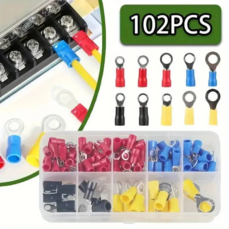 102 Heavy-Duty Insulated Crimp Connectors