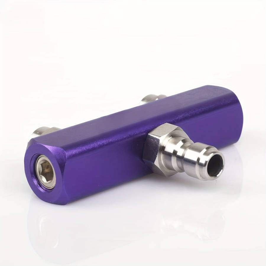 1Pc 2In1 Dual Nozzle High Pressure Washer Adapter