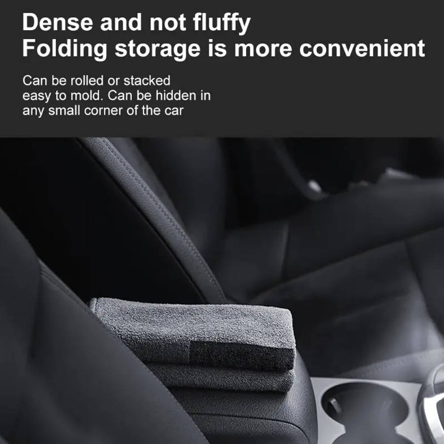 5-Pack Luxury Microfiber Car Wash Towels