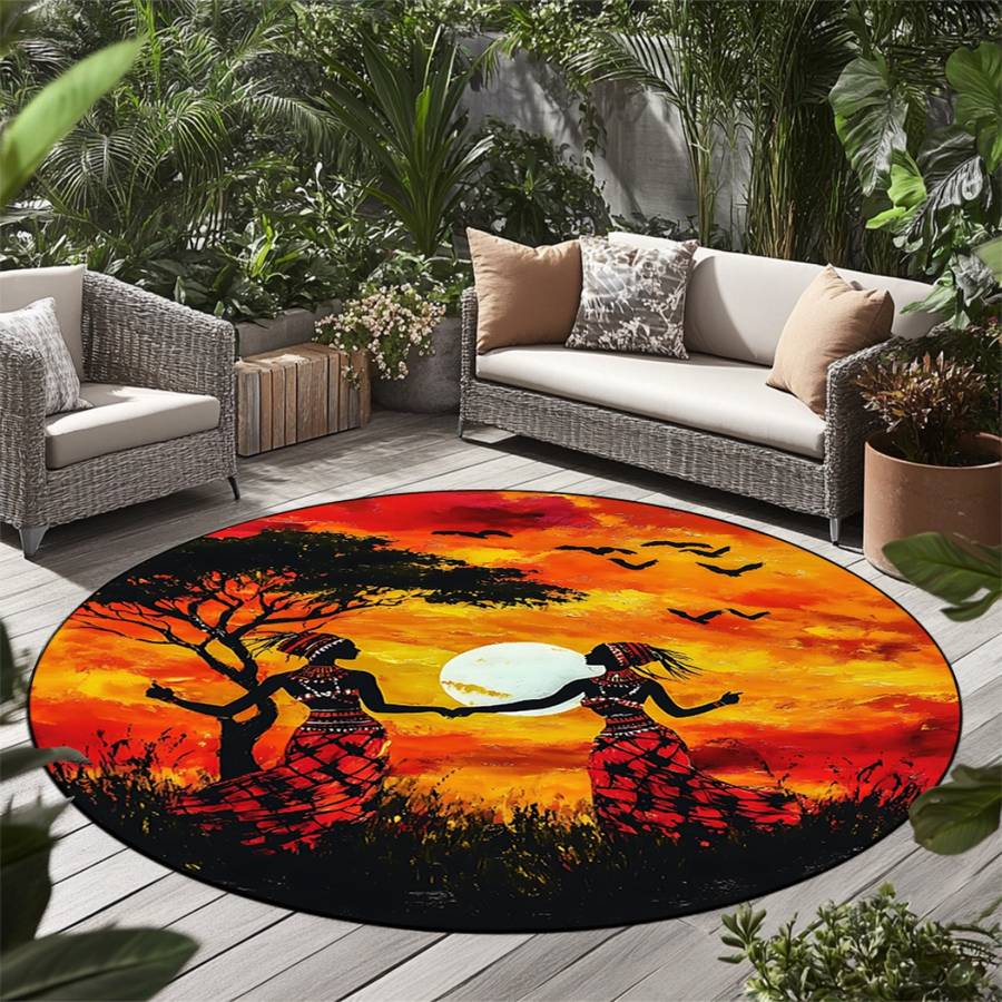 1Pc 140cm 55inch Floor Mat