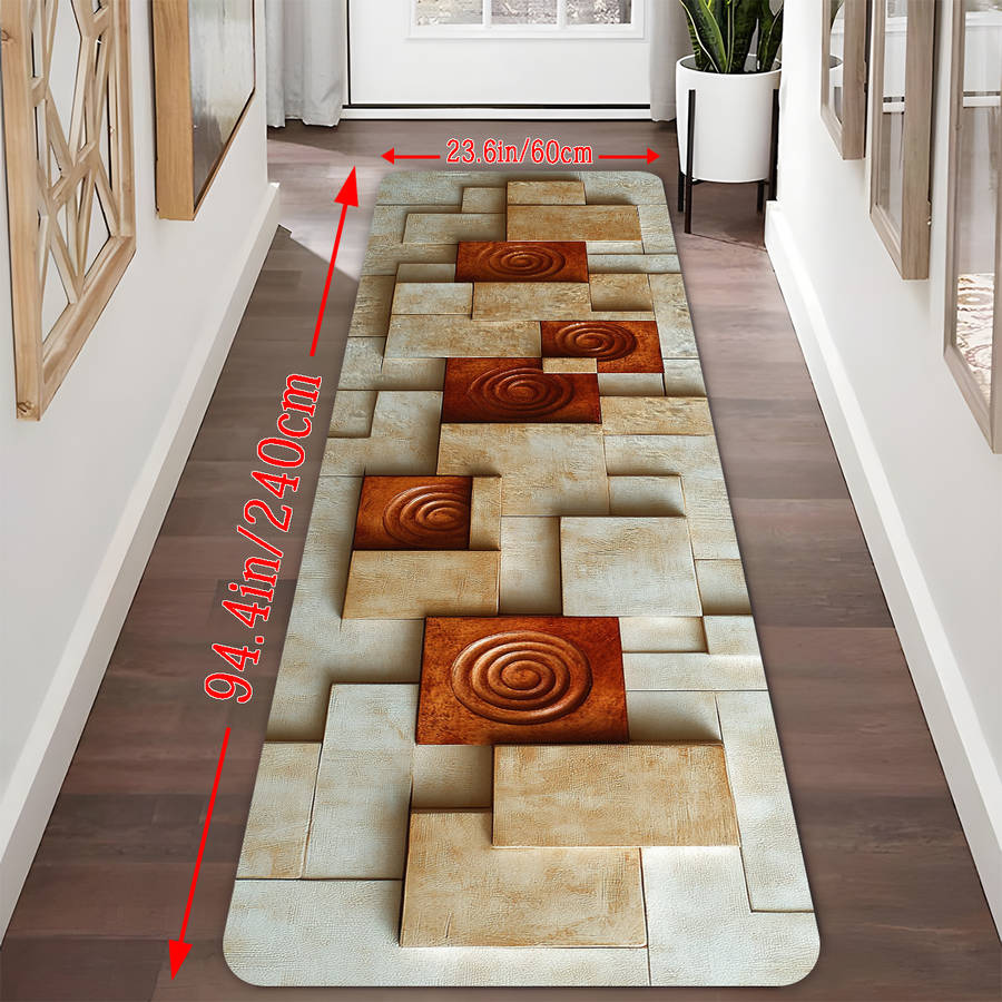 1Pc Mixed Color 24x71inch 60x180cm Floor Mat