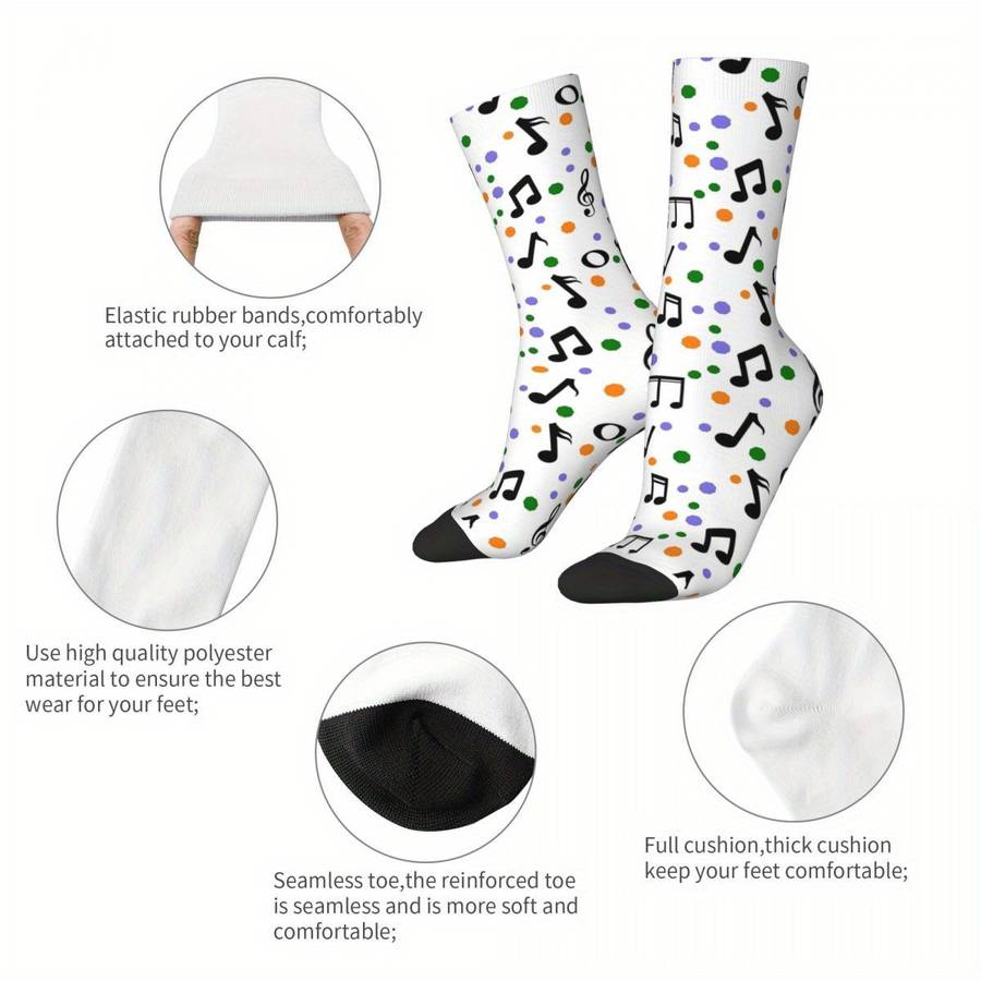 1 Pair Multicolor One Size Socks