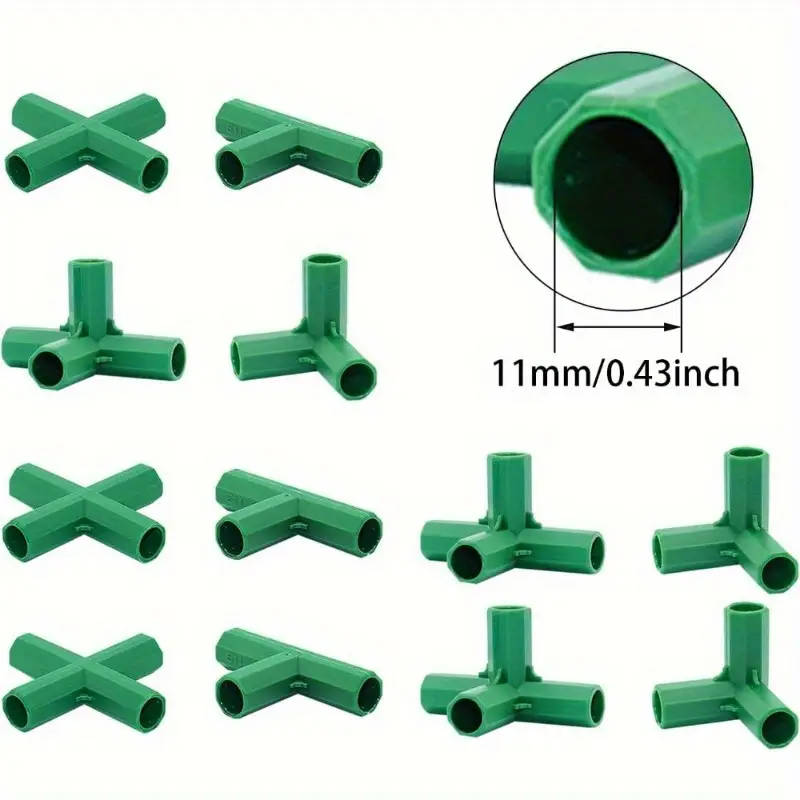 20pcs Heavy Duty Greenhouse Connectors