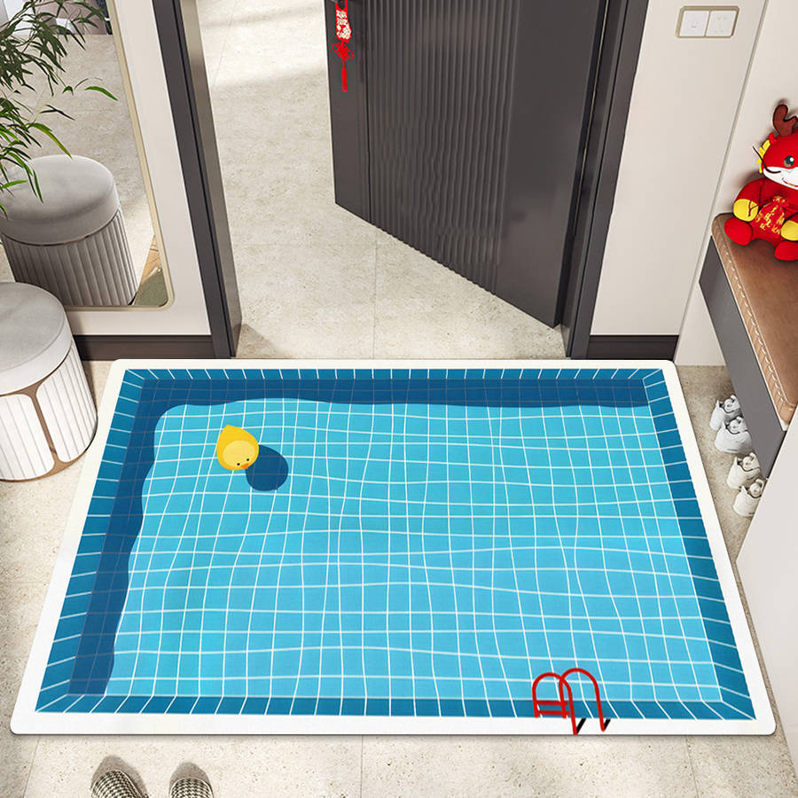 1Pc 50x80cm 19.68x31.49inch Floor Mat