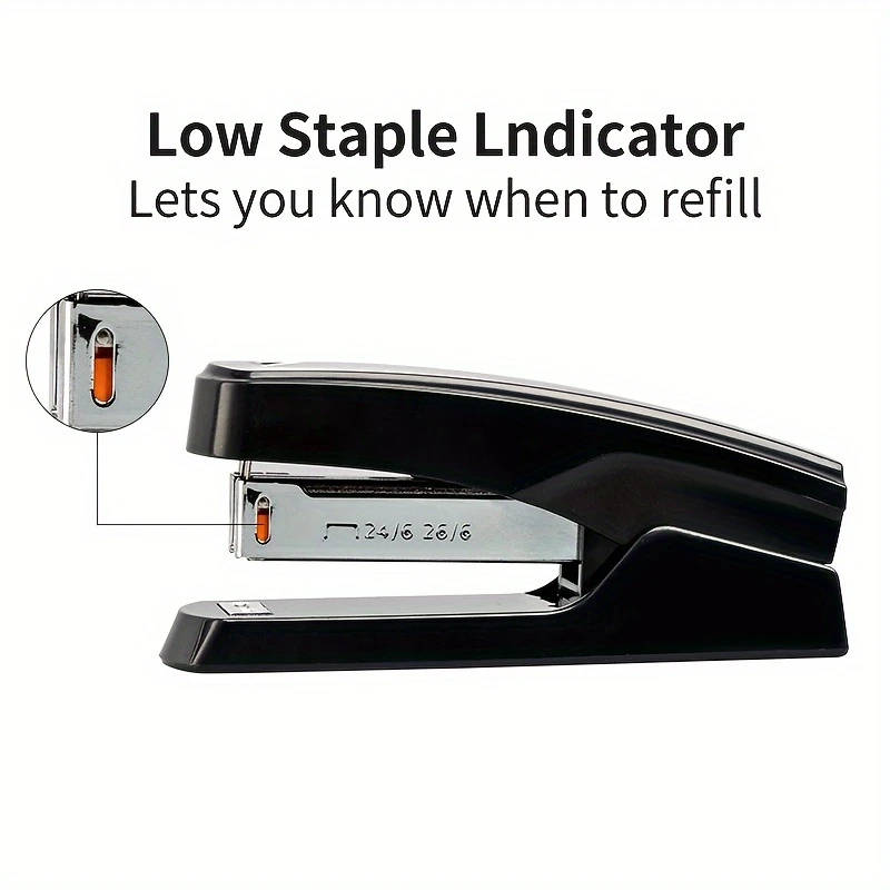 Black Manual Desktop Stapler