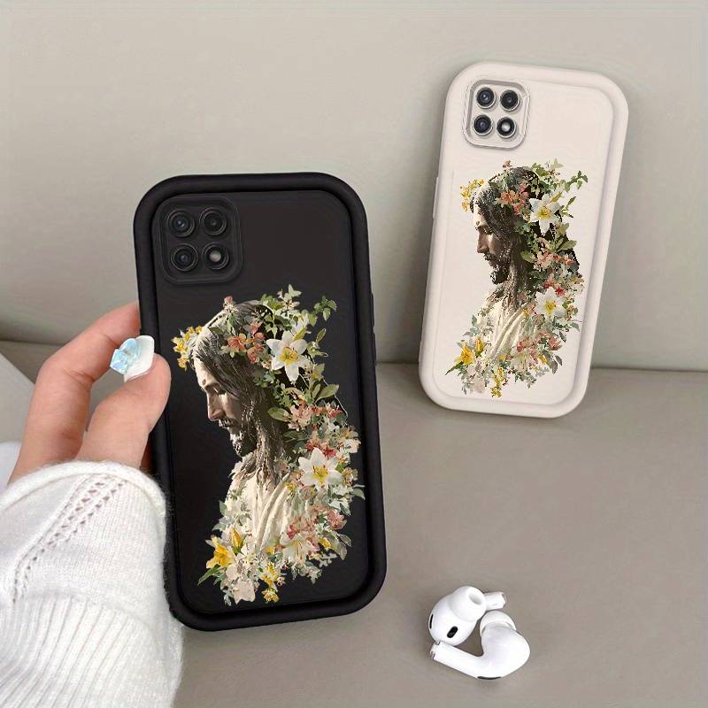 1pc White For Samsung Galaxy A16 Phone Cases