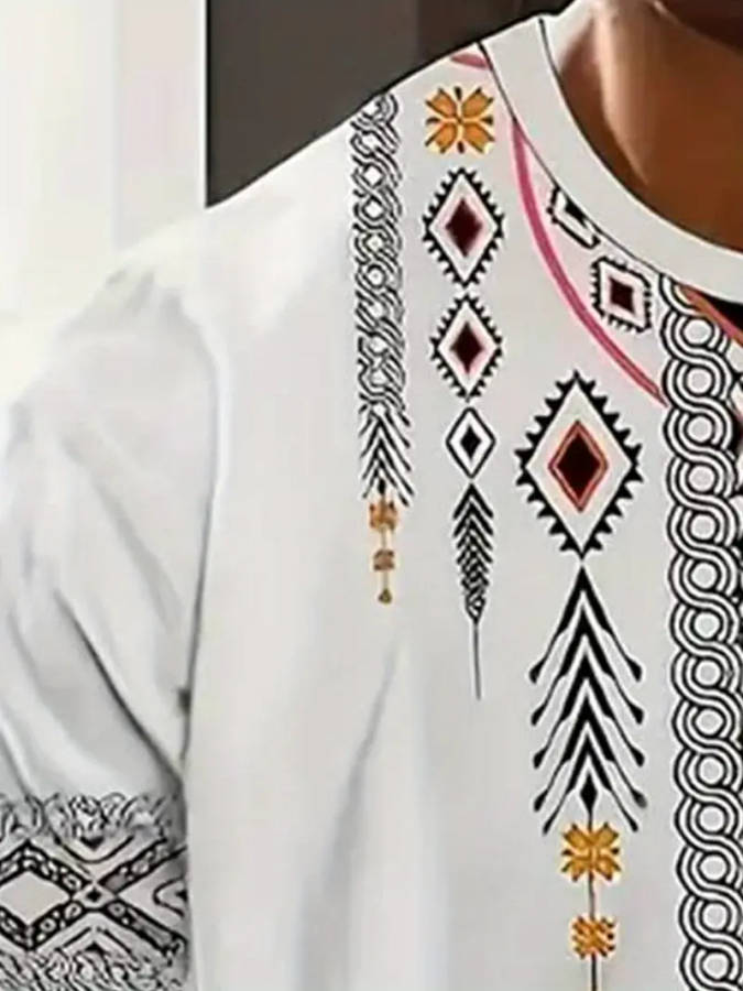 Men's Casual Crew Neck T-Shirt