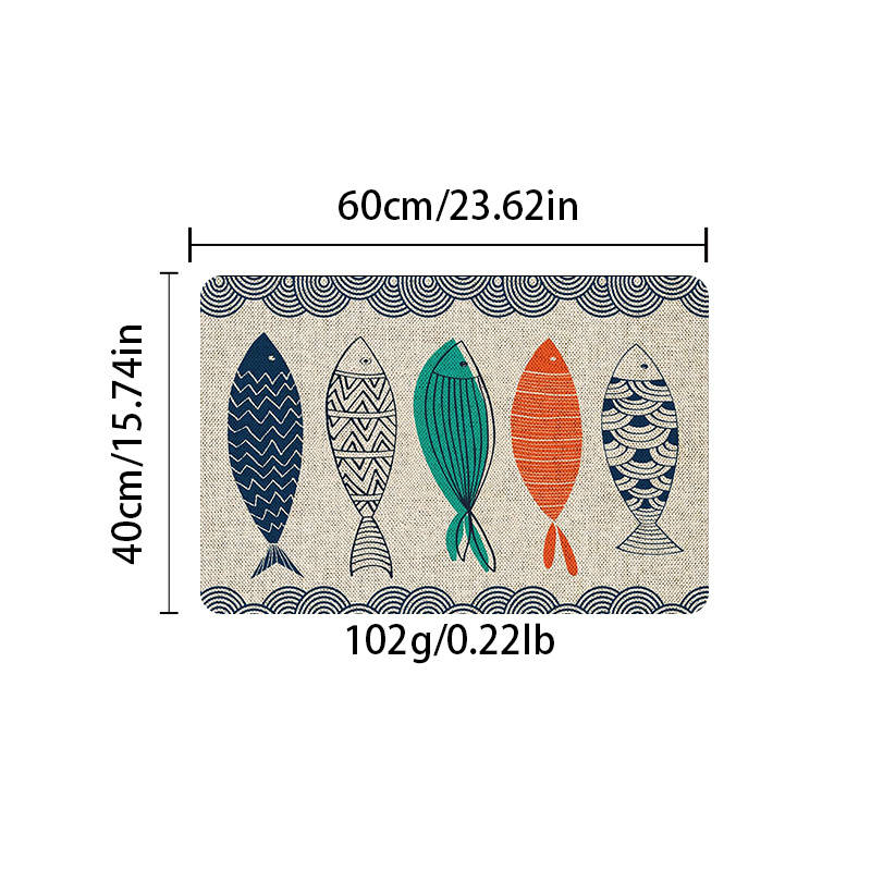 1Pc 50x80cm 19.68x31.49inch Floor Mat