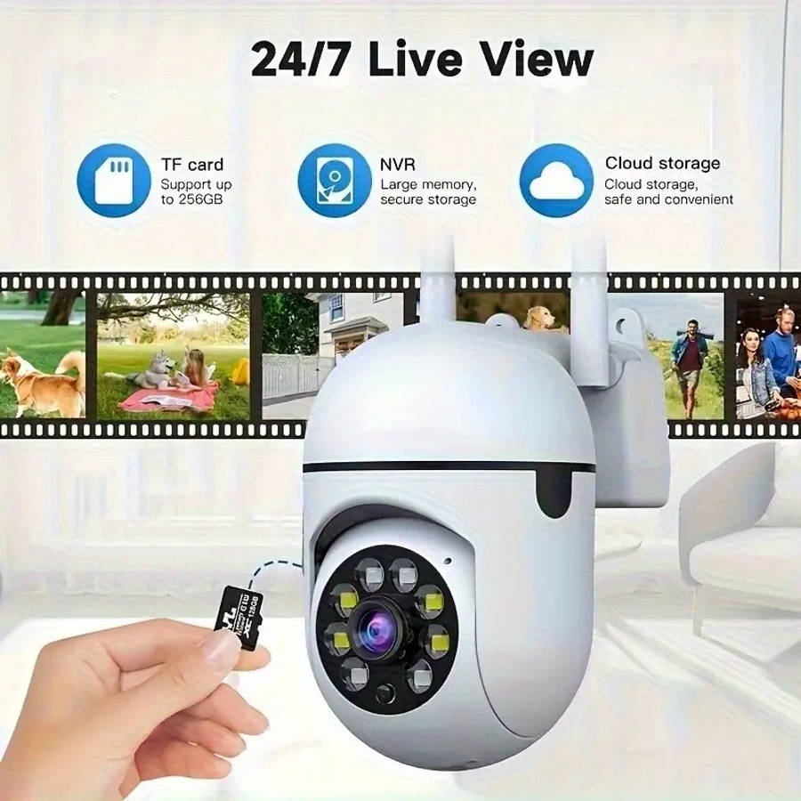 Webcam With Two-Way Audio And Alarm