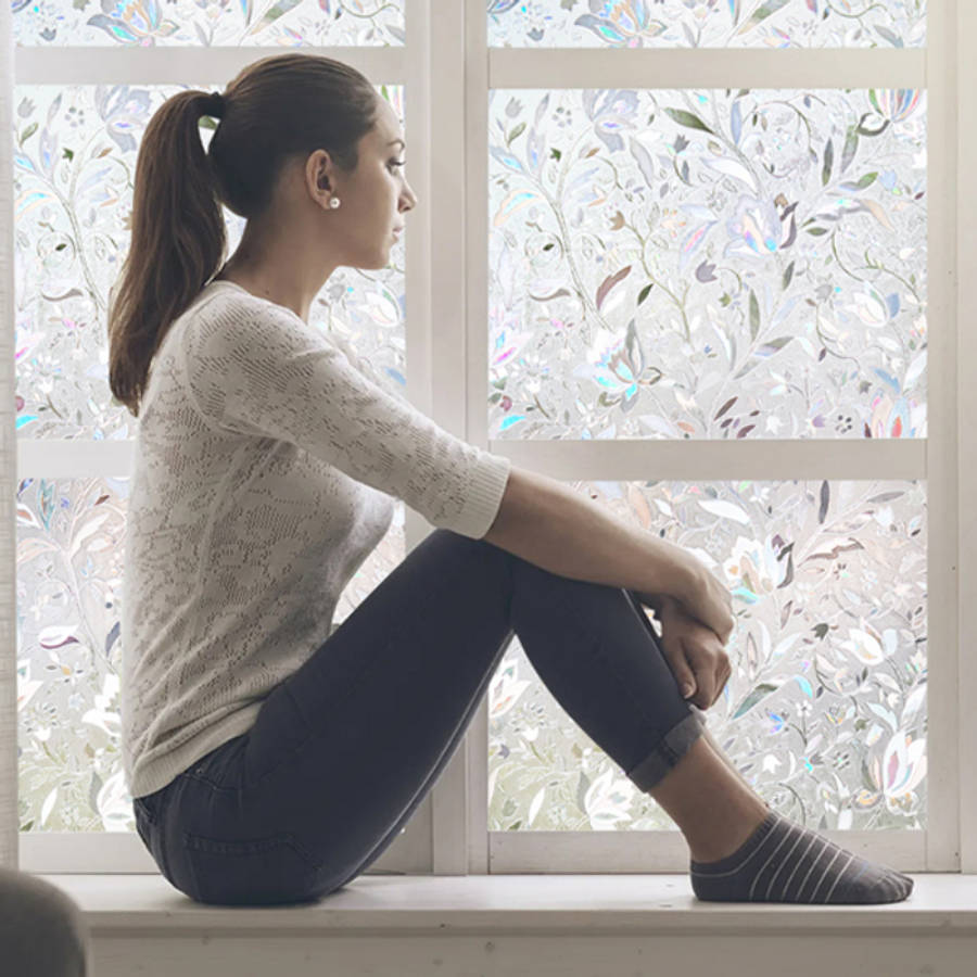 1pc 29.97cm x 100.0cm Quantity 1 Piece Door And Window Stickers