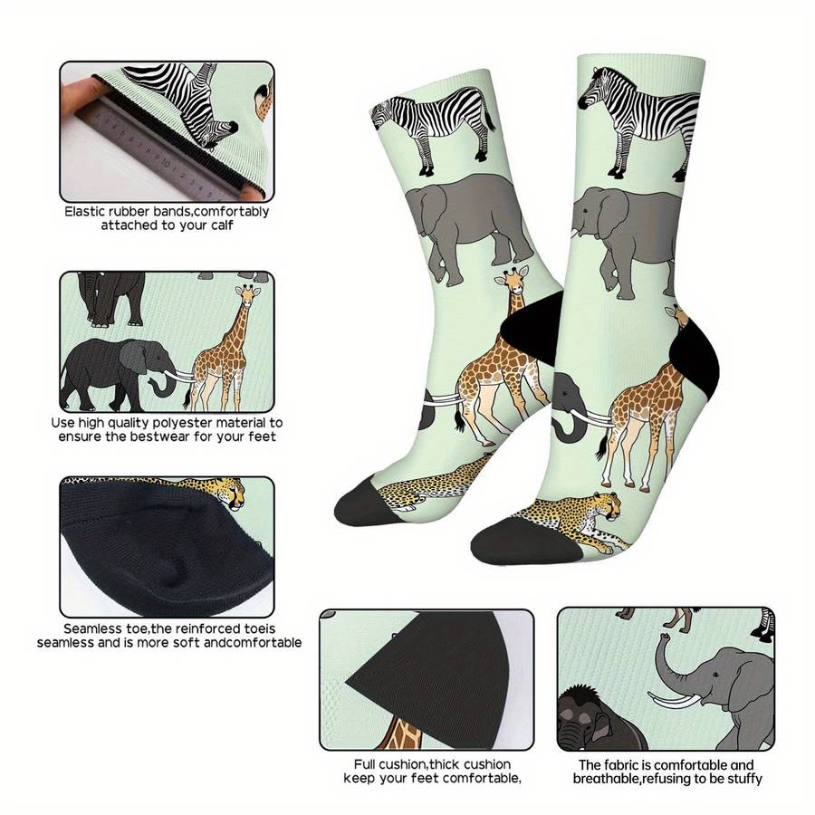 1 Pair Multicolor One Size Socks