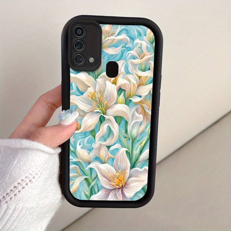 1pc Black For Samsung Galaxy F04 Phone Cases