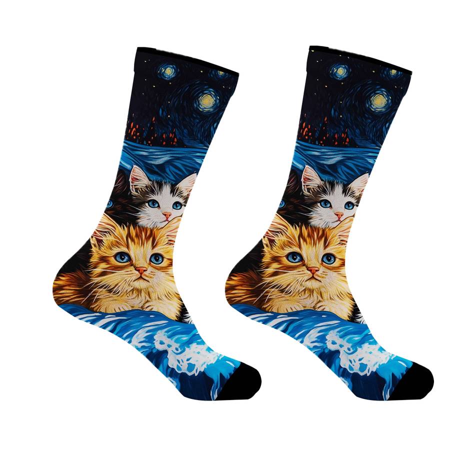 1 Pair Multicolor One Size Socks