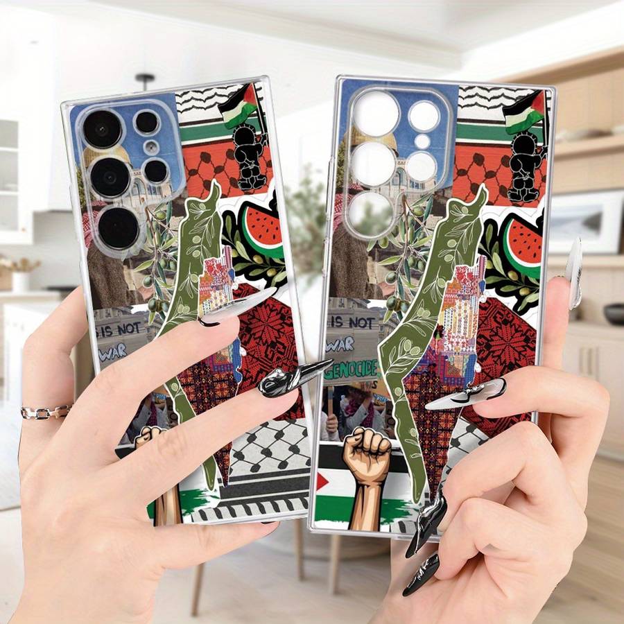 1pc Transparent For Samsung Galaxy S25 Plus Phone Cases
