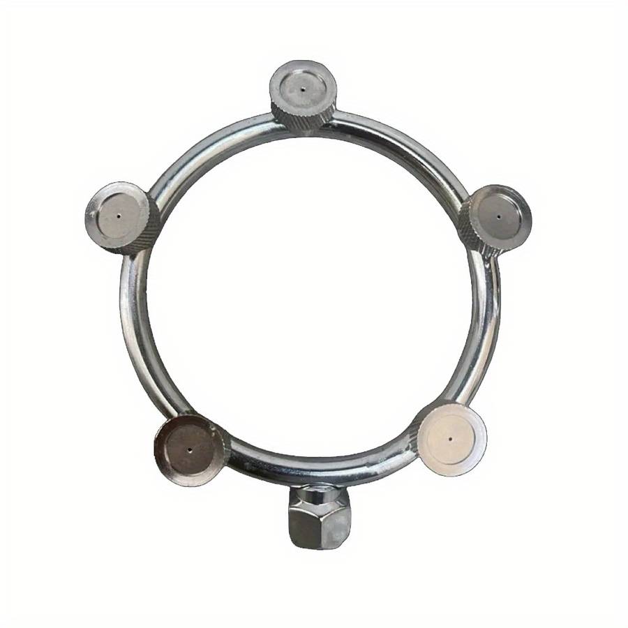 1Pc 4 Nozzles Stainless Steel Garden Sprayer Adjustable Pressure
