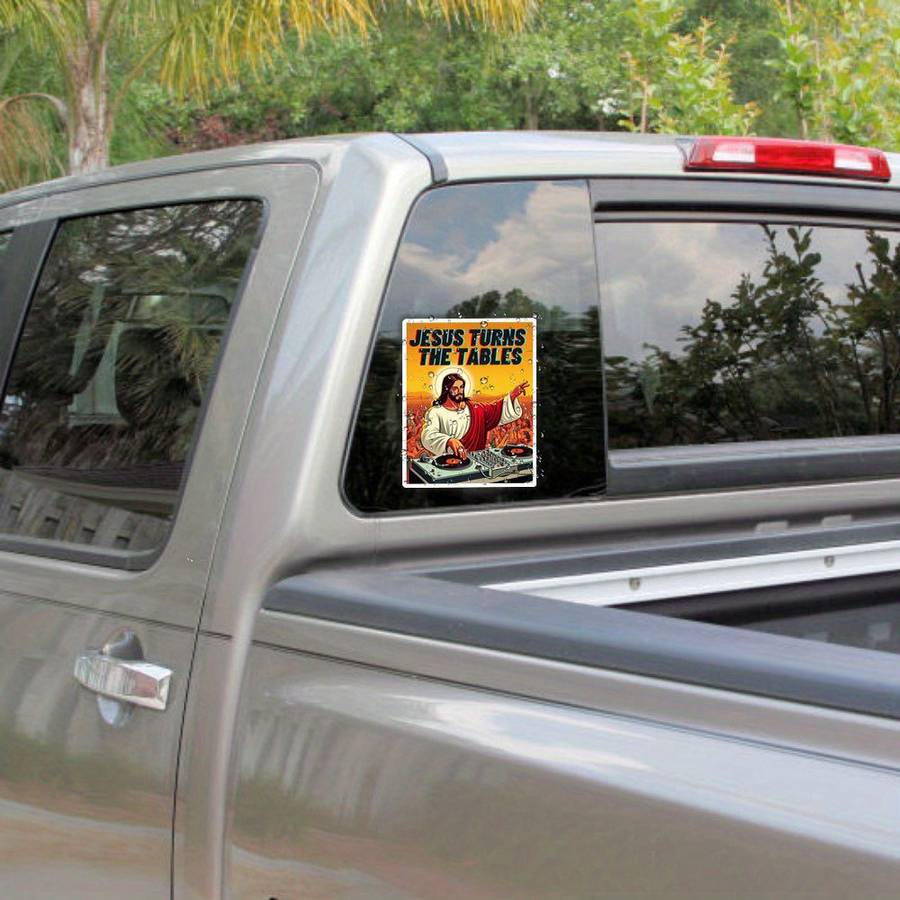 1pc Jesus Christian Themed Stickers