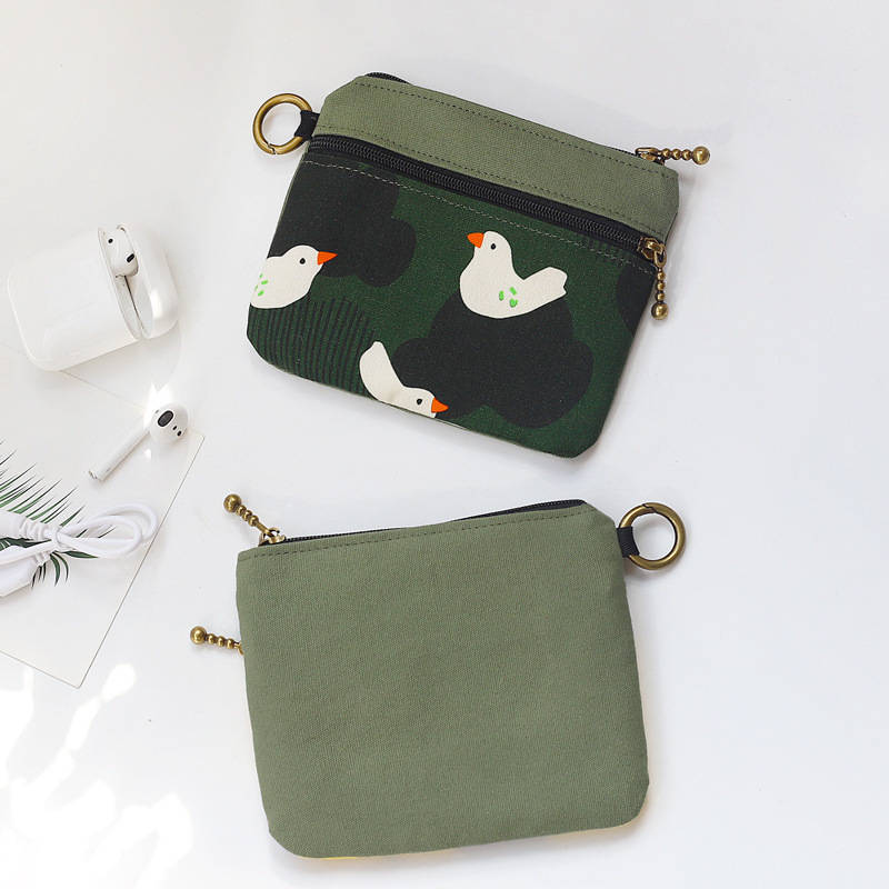 1pc Coin purse female cute duckling coin coin lipstick envelope mini cute card pack storage money f