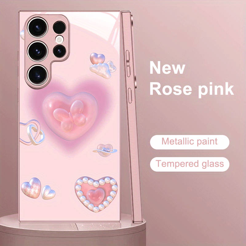 1pc Pink Color For Samsung Galaxy S20+ Phone Cases
