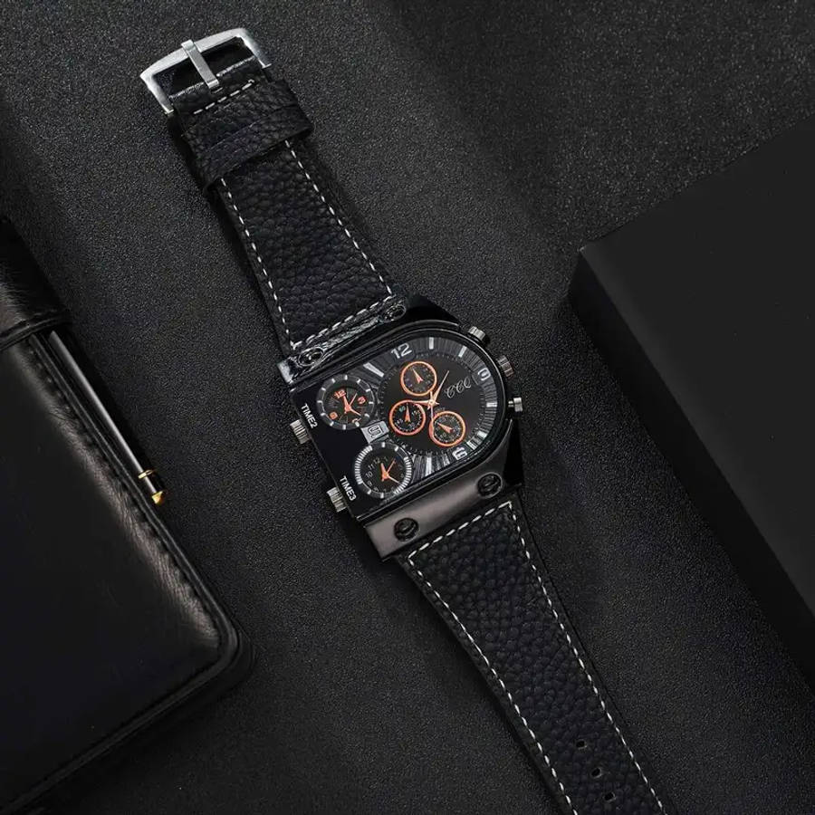 Men's Stylish Digital Dial Business Trend Quartz Watch
