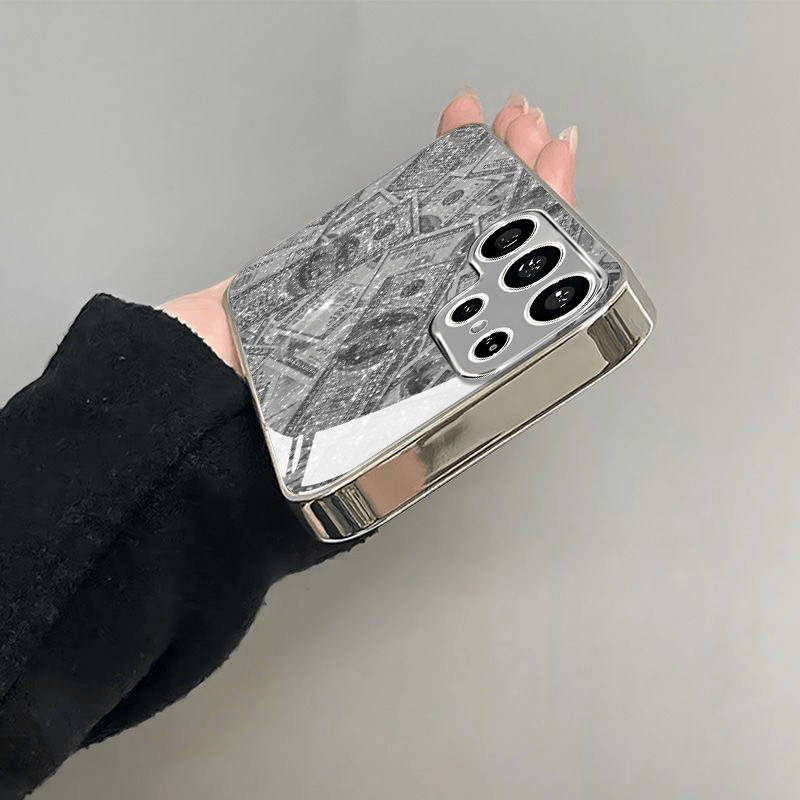 1pc  silvery  For Samsung Galaxy S25 Edge Phone Cases